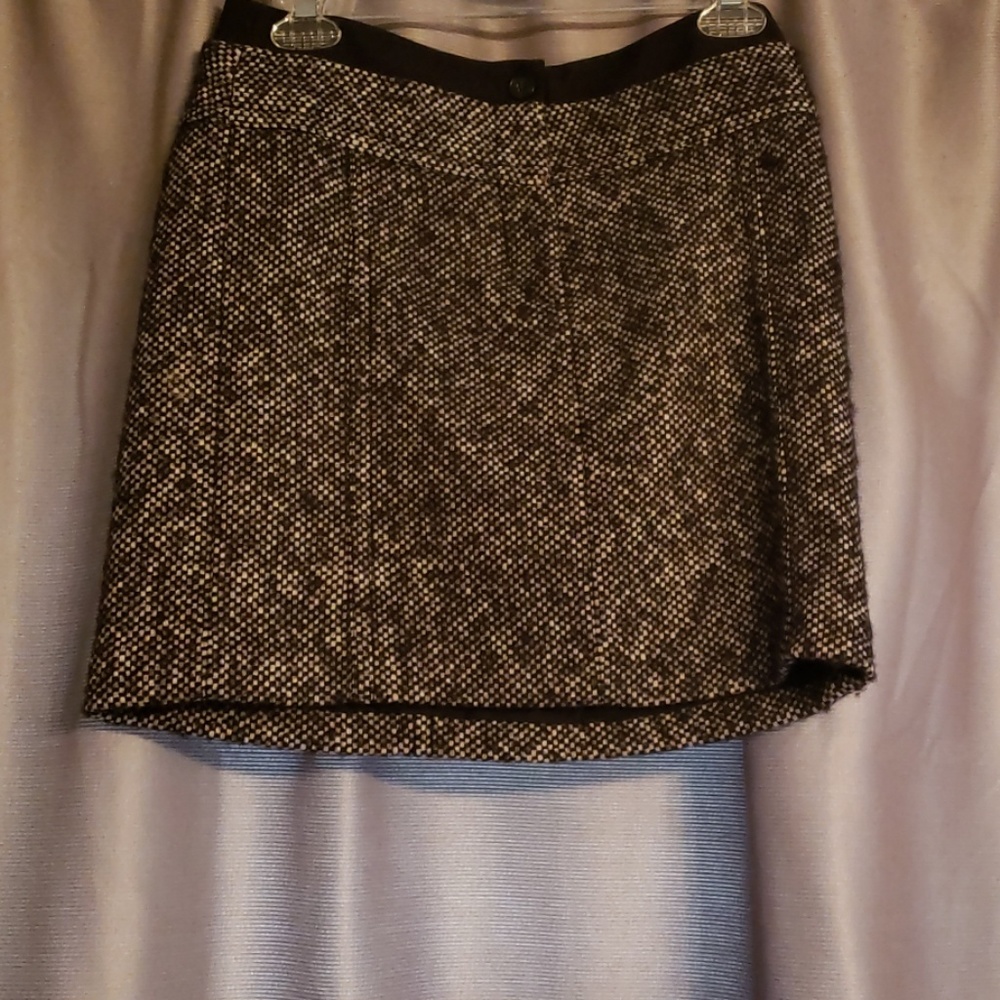 Loft tweed mini skirt